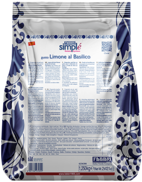 Basil Lemon Simplé