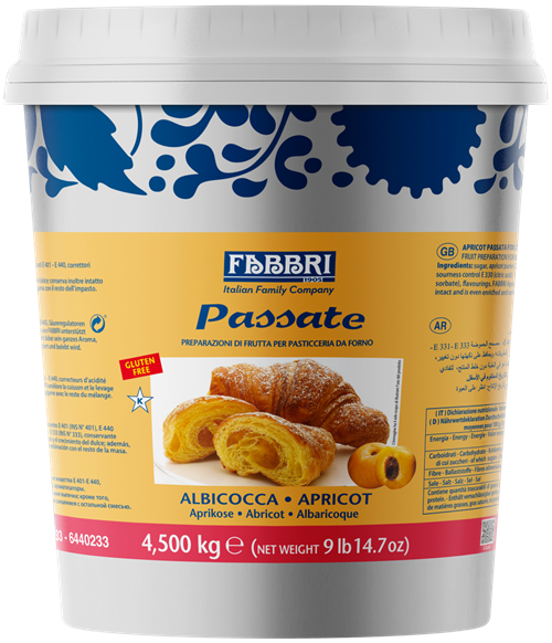 Apricot puree for croissants and fillings