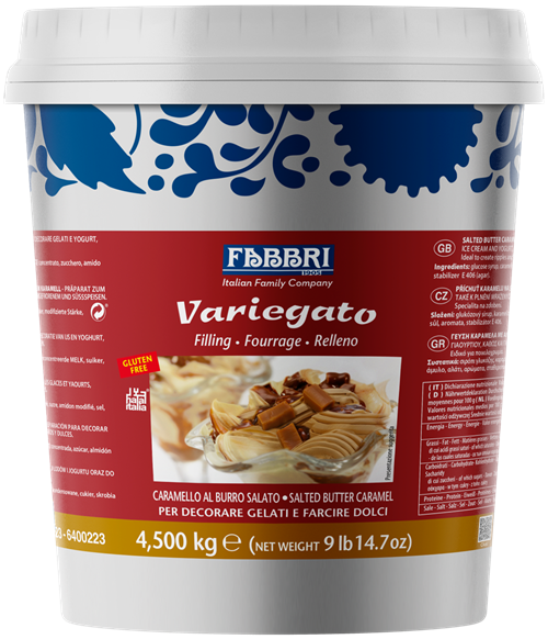 Caramel Salted Butter Variegate 4,5kg