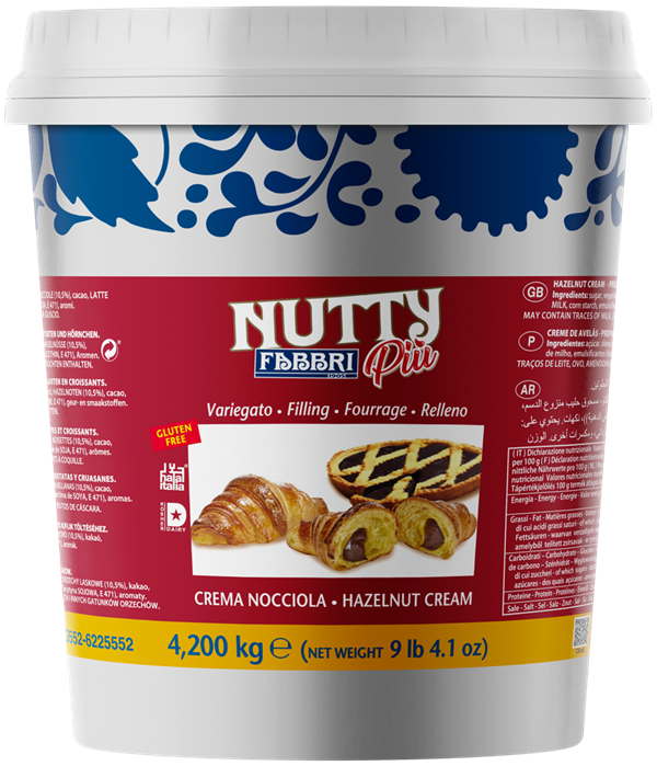 Nutty Più for croissant 4,2 kg