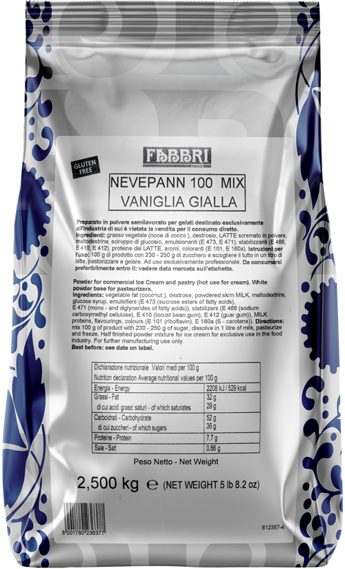 Nevepann 100 mix Yellow Vanilla