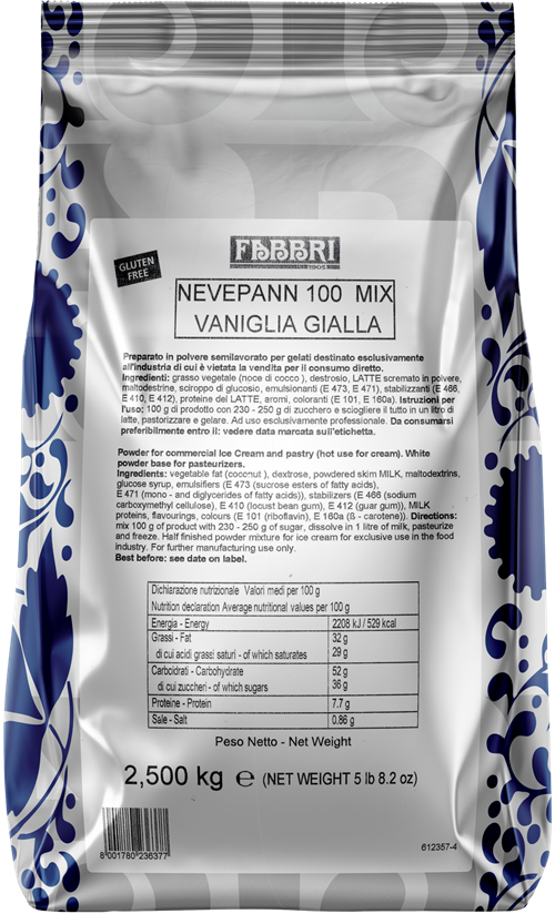 Nevepann 100 mix Yellow Vanilla