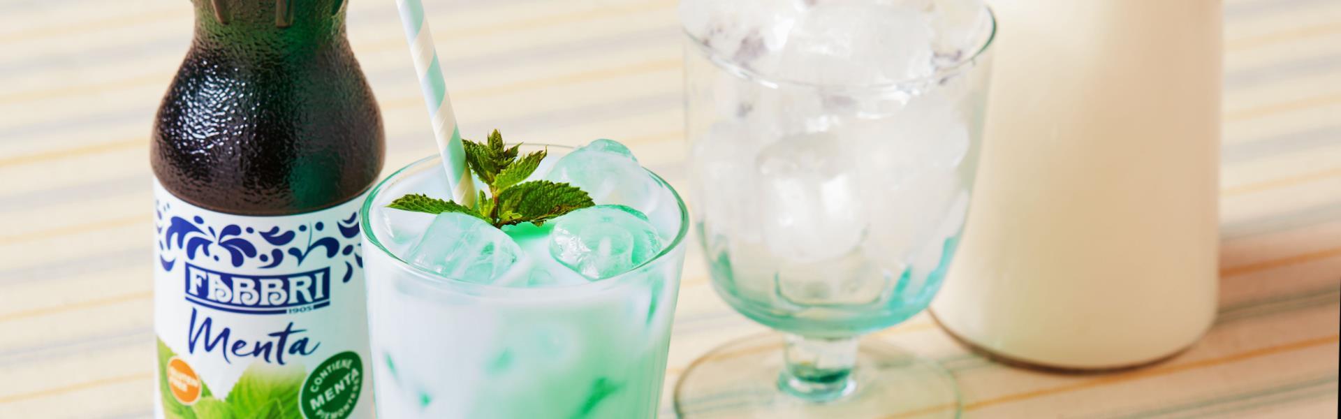 Diluted either in water or with a bit of milk, try the Fabbri Mint Syrup.