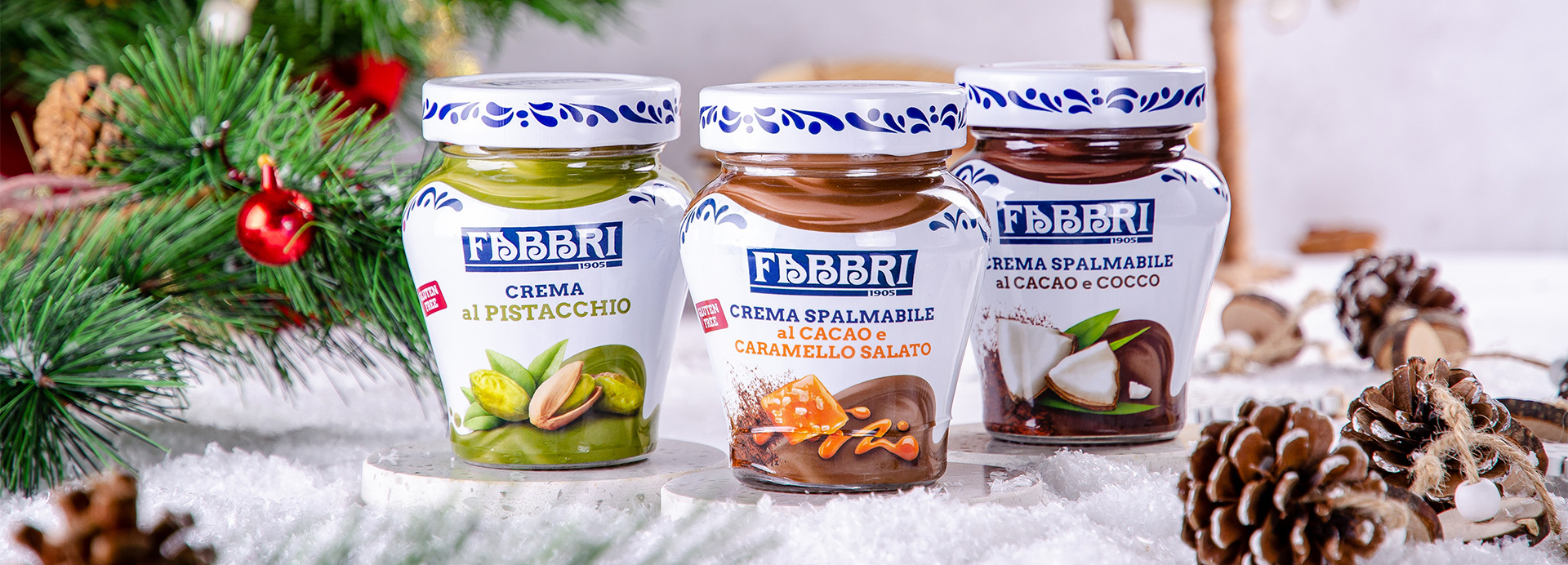 Discover all the new Fabbri Creamy Spreads and make your Christmas preparations even more delicious!