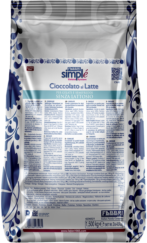Lactose Free Milk Chocolate Simplé