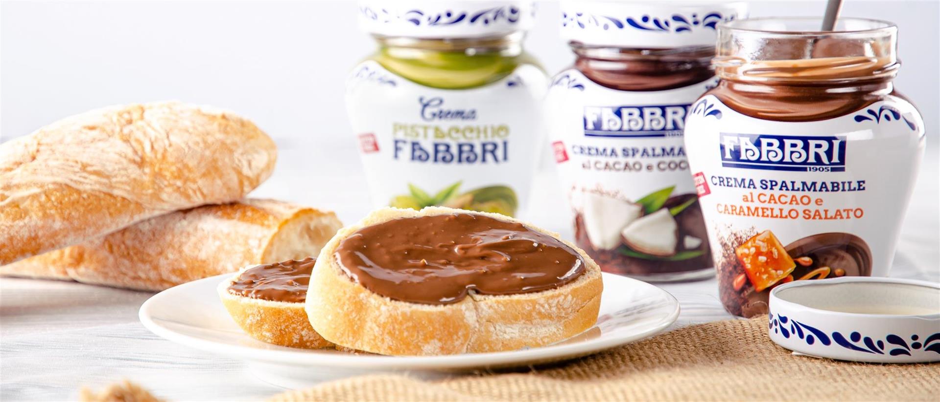 Fabbri spreads: discover the new temptations