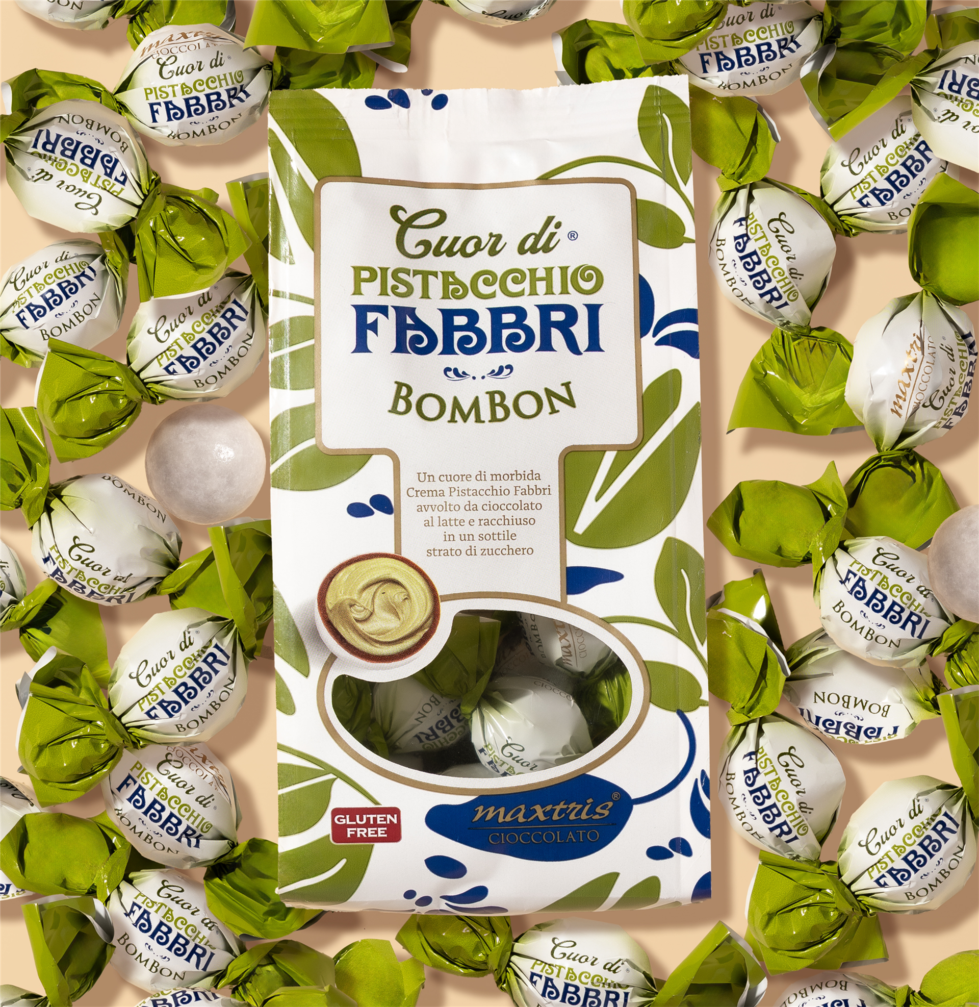 Bombon Cuor di Pistacchio Fabbri