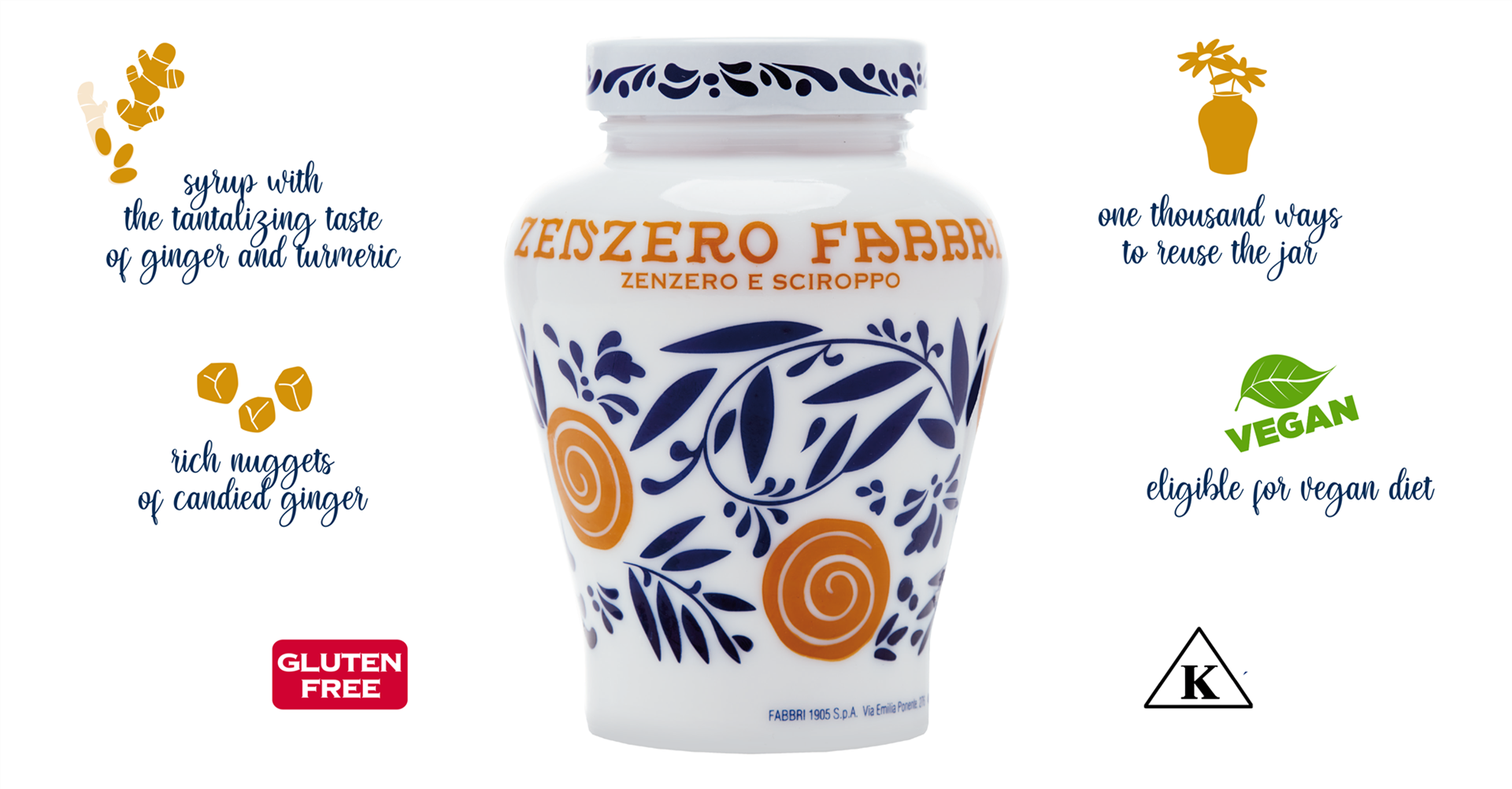 Zenzero Fabbri products