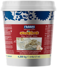 Cioccobianco with Meringues Crockolosi 4,2 kg