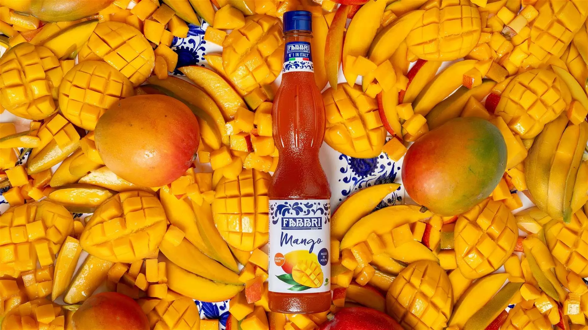Sunny Mango flavor, now in Fabbri’s new Syrup!