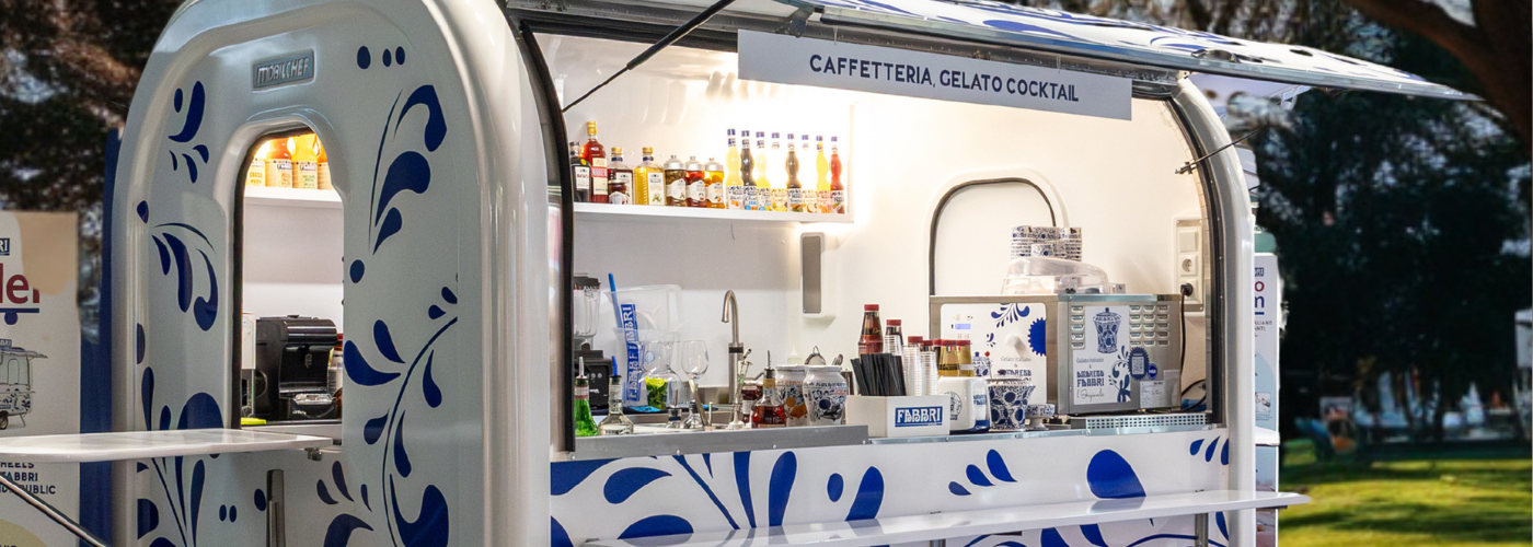 Take Your Gelato & Beverage Business on the Road with Fabbri Trailer